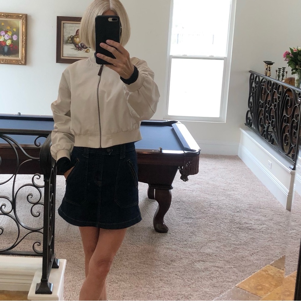 NORDSTROM + EDIKTED - Crop Bomber Jacket